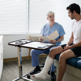 Tilt Medical Cart Overbed Table for Handicapped/Disabled