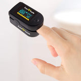 Zacurate 500C Elite Fingertip Pulse Oximeter (Mystic Black)