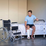 Safety Bed rail ASTM F3186-17 Certified (Large-White)