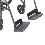 Ultralight Transport Wheelchair 18x16"