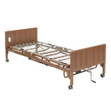 Semi-Electric Hospital Bed with Foam Mattress and Bed rail